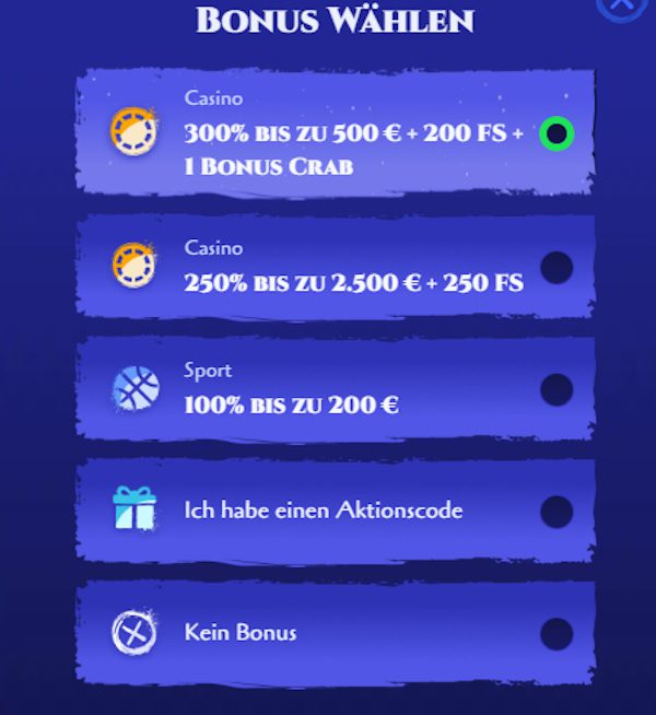 Spinight exklusiven Bonus aktivieren