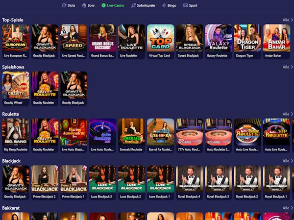 BetMatch Live Casino