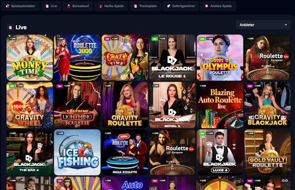 Betsio Live Casino