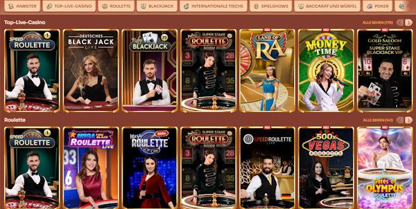 Cleobetra Live Casino