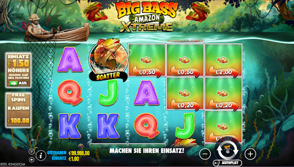 Big Bass Amazon Xtreme von Pragmatic Play