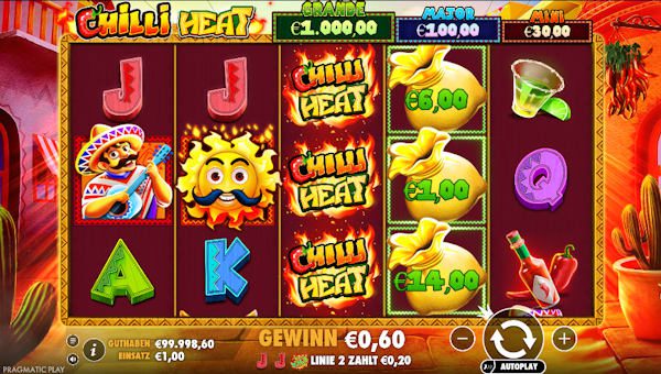Chilli Heat Slot Wild-Symbol