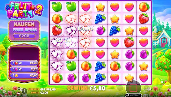 Fruit Party 2 von Pragmatic Play