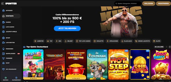 MrPunter Casino Startseite