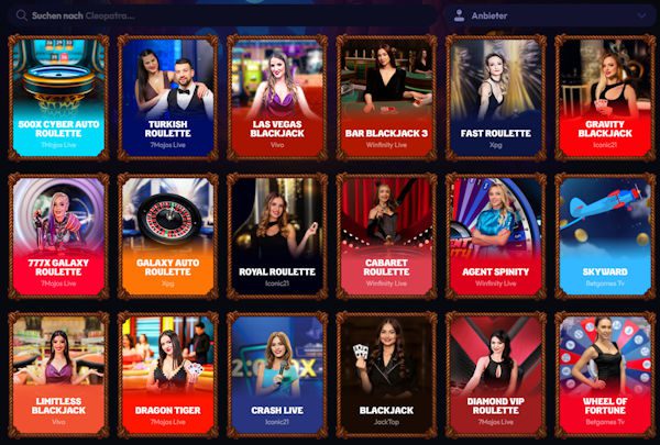 Wildzy Live Casino