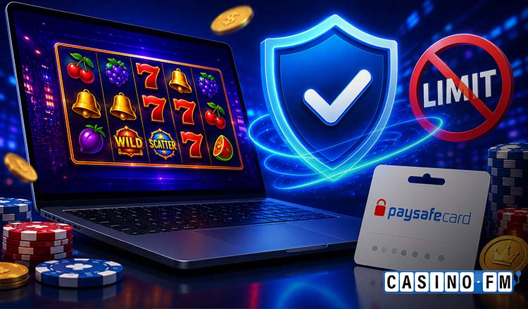 Online Casino ohne Limit mit Paysafecard