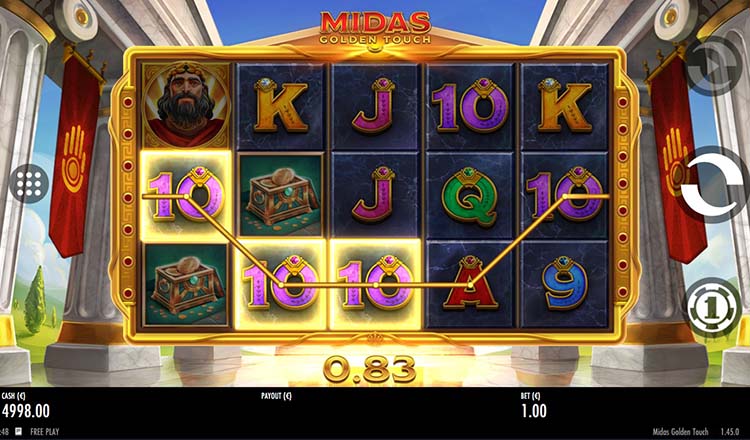 Midas Golden Touch kostenlos spielen