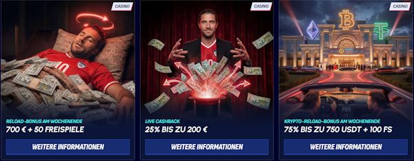 BetScore Casino Boni für Bestandskunden