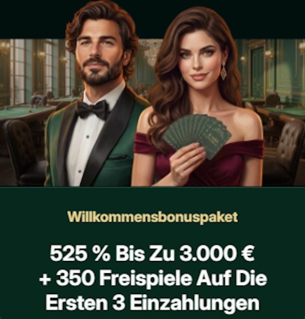 CashLounge Casino Bonus mit bis 3000€ + 350 FS