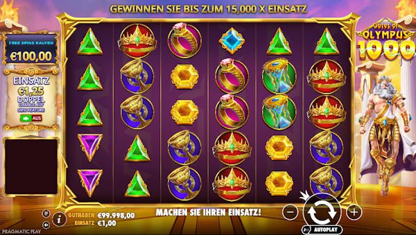 Gates of Olympus 1000 von Pragmatic Play