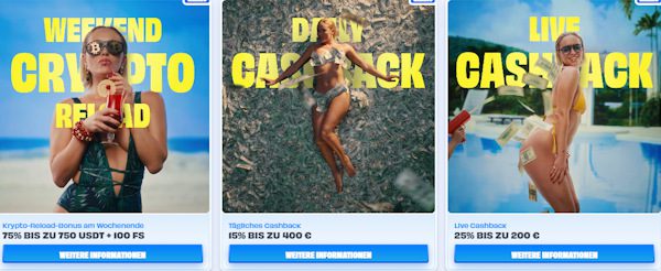 OnlySpins Boni für Bestandskunden