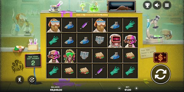 Spielautomat Oops von Shady Lady