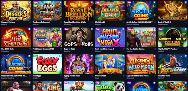 Spielautomaten im CasperBets Casino