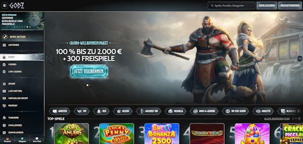 Godz Casino Startseite