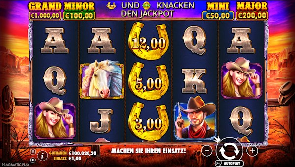 Mustang Gold von Pragmatic Play