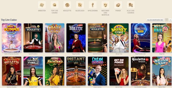 VipLuck Live Casino