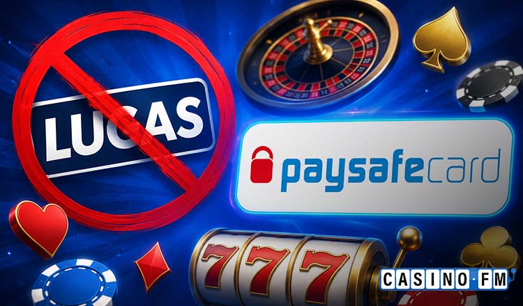 Casinos ohne LUGAS mit Paysafecard