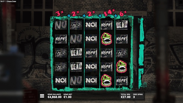 Chaos Crew Freispiele mit Respins