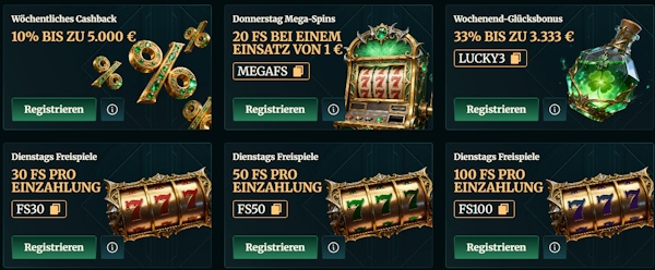 FairCrown Boni für Bestandskunden