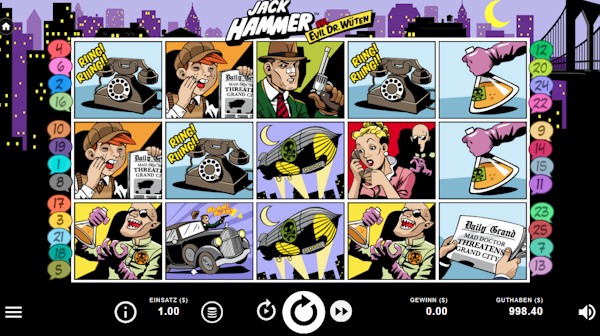 Jack Hammer von NetEnt